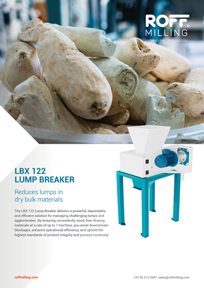 Roff LBX 122 Lump Breaker brochure cover