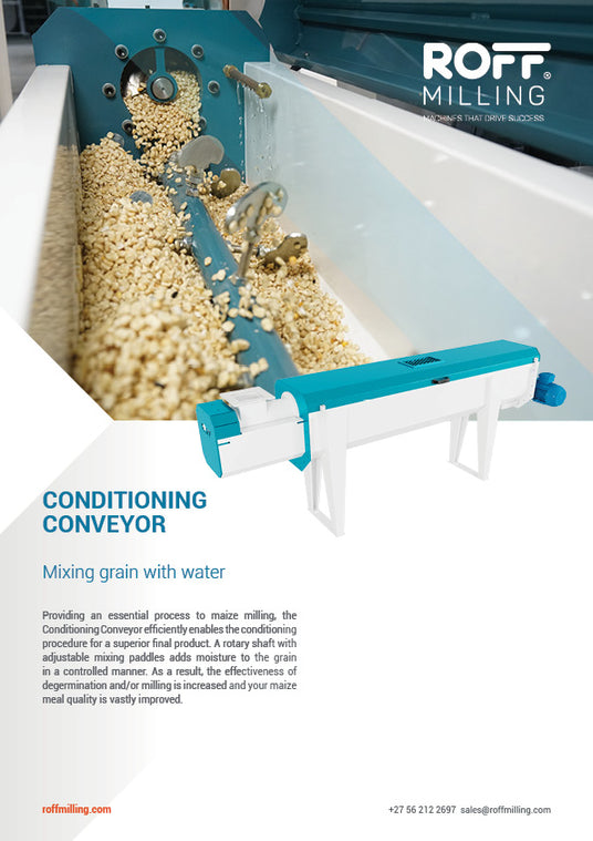 Roff Conditioning Conveyer brochure cover
