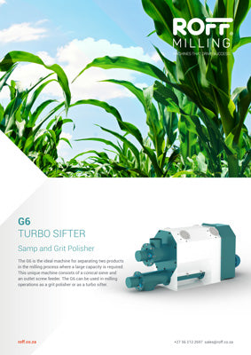 Roff G6 Sifter brochure cover