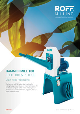 Roff Hammer Mill 100 Brochure Cover