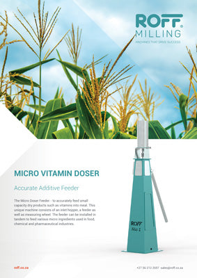 Roff Micro Vitamin doser brochure cover