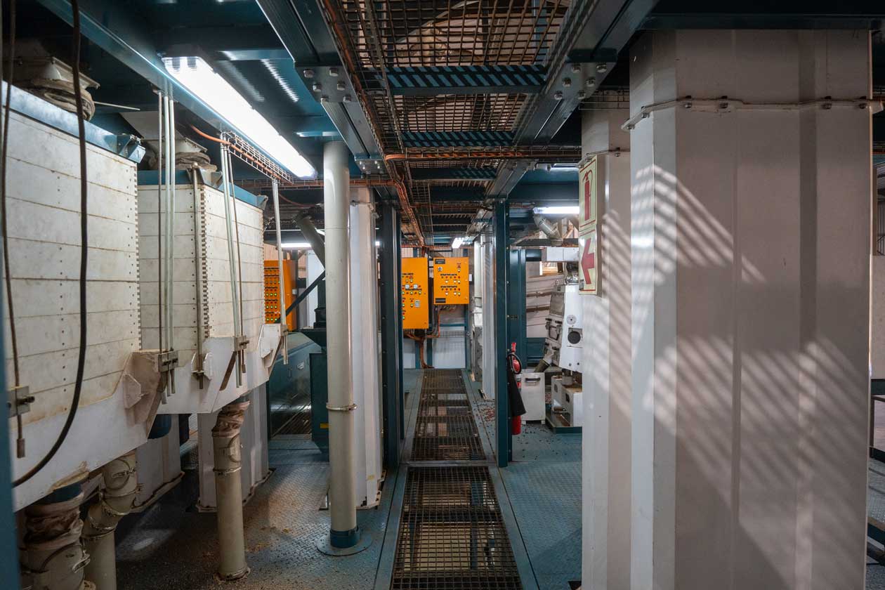 Roff rosehip processing system