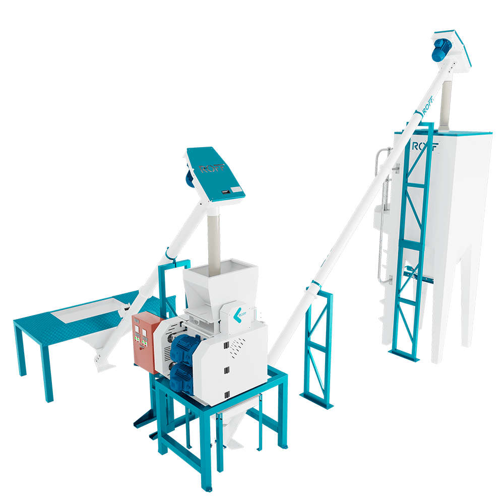 Roff 419 Double Grain Crusher application