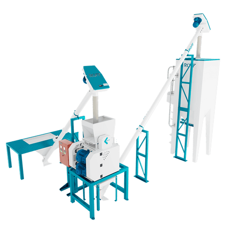 Roff 419 Double Grain Crusher application