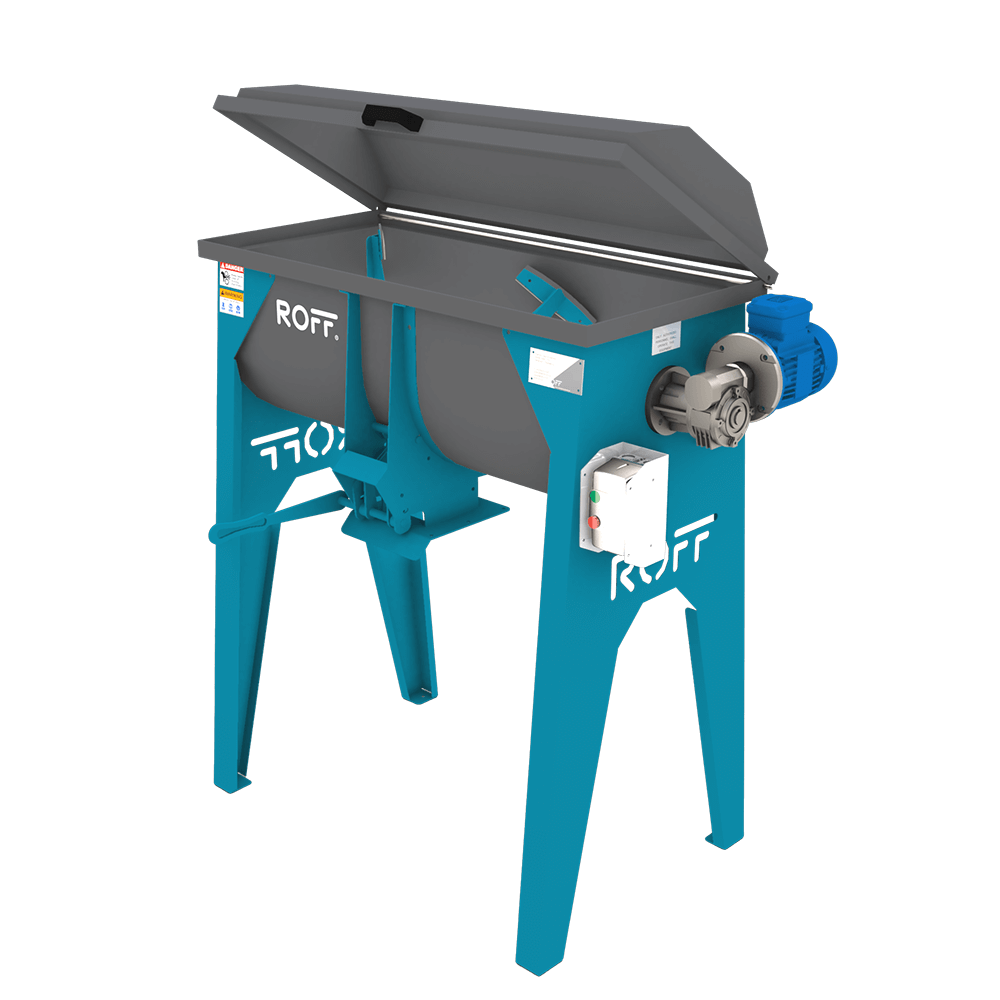 Horizontal batch mixer 70 Litre with DOL Starter