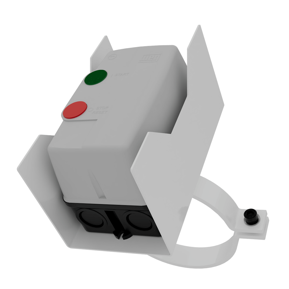 DOL Starter for 1.5kW Motor and Screw Conveyor Bracket