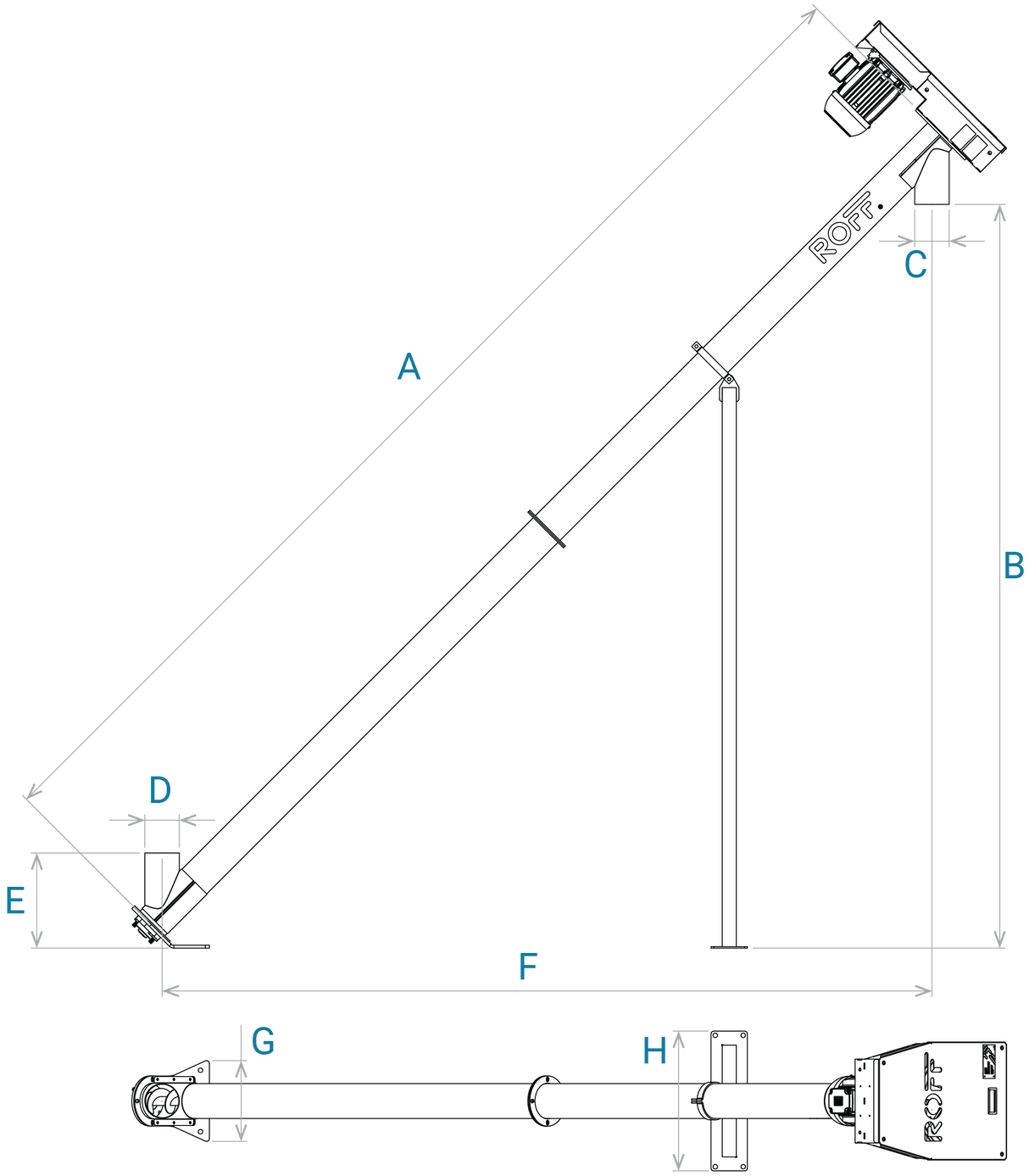 Roff Screw Conveyor