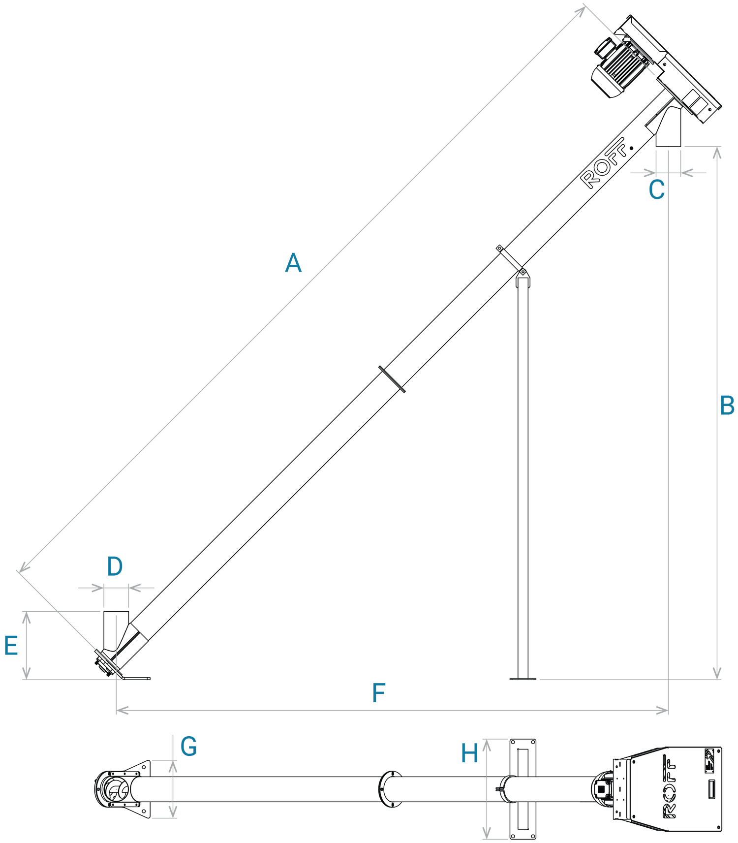 Roff Screw Conveyor