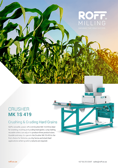 Roff MK 1S 419 Crusher brochure cover