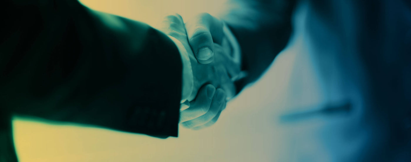 Handshake closing the deal