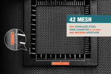 #42 Mesh | 304 Stainless Steel | 465 Micron / 0.465mm Aperture (Hole Size) | 42 Mesh Wires per Inch | 0.14mm Wire Diameter | 1m x 1.32m