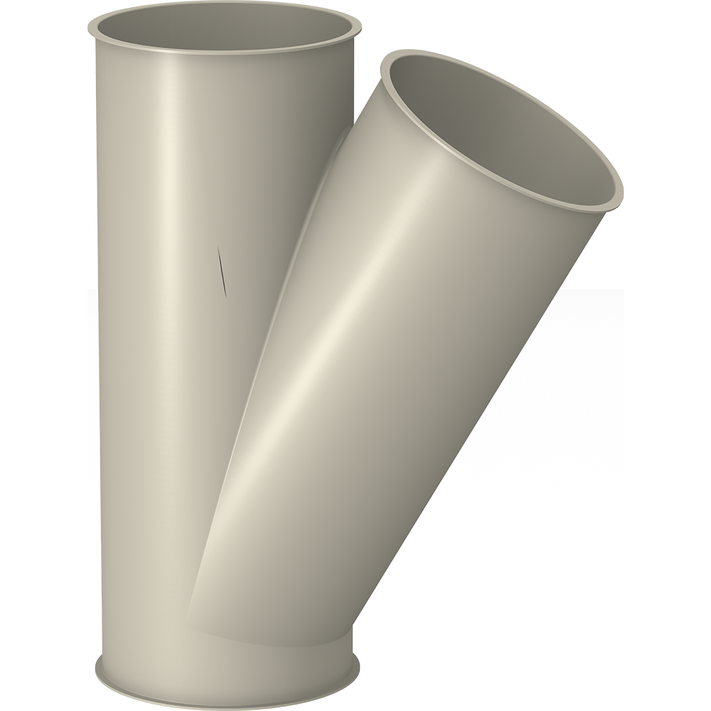 Forks 30 degree | 150 diameter | 1.5mm thick | Powder coated