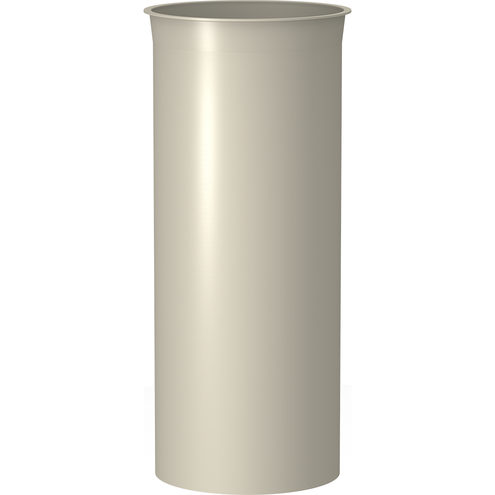 Push-in pipes | 150 diameter| 0.5m length | 1.5mm thick | Powder coated