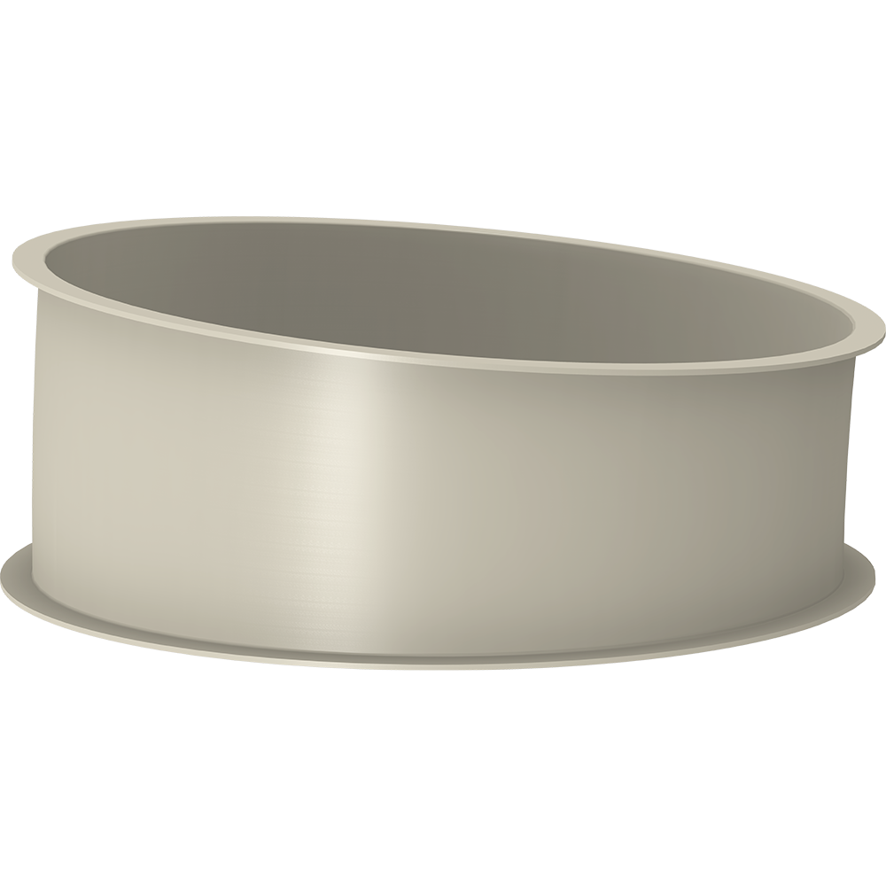 Segments 5 degree | 150 diameter | 1mm thick | Powder coated