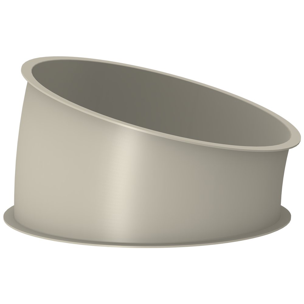 Segments 15 degree | 100 diameter | 1mm thick | Powder coated