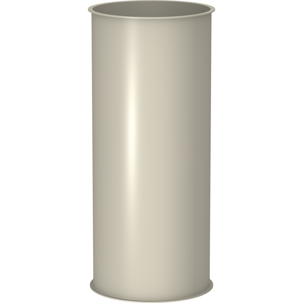 Welded pipes | 80 diameter | 1m length | 1mm thick | Powder coated