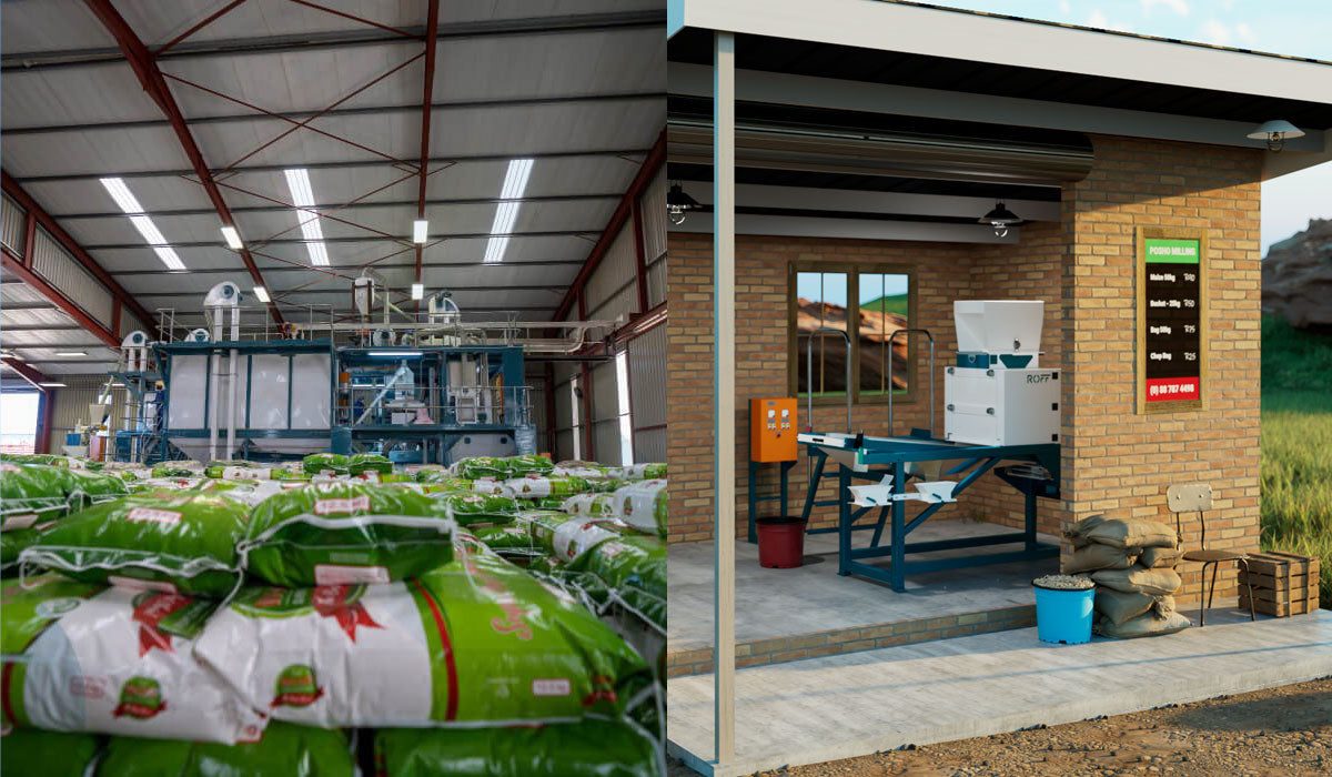 Community milling vs Commercial milling