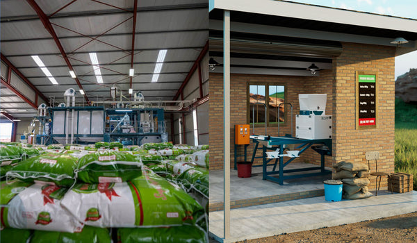 Community milling vs Commercial milling