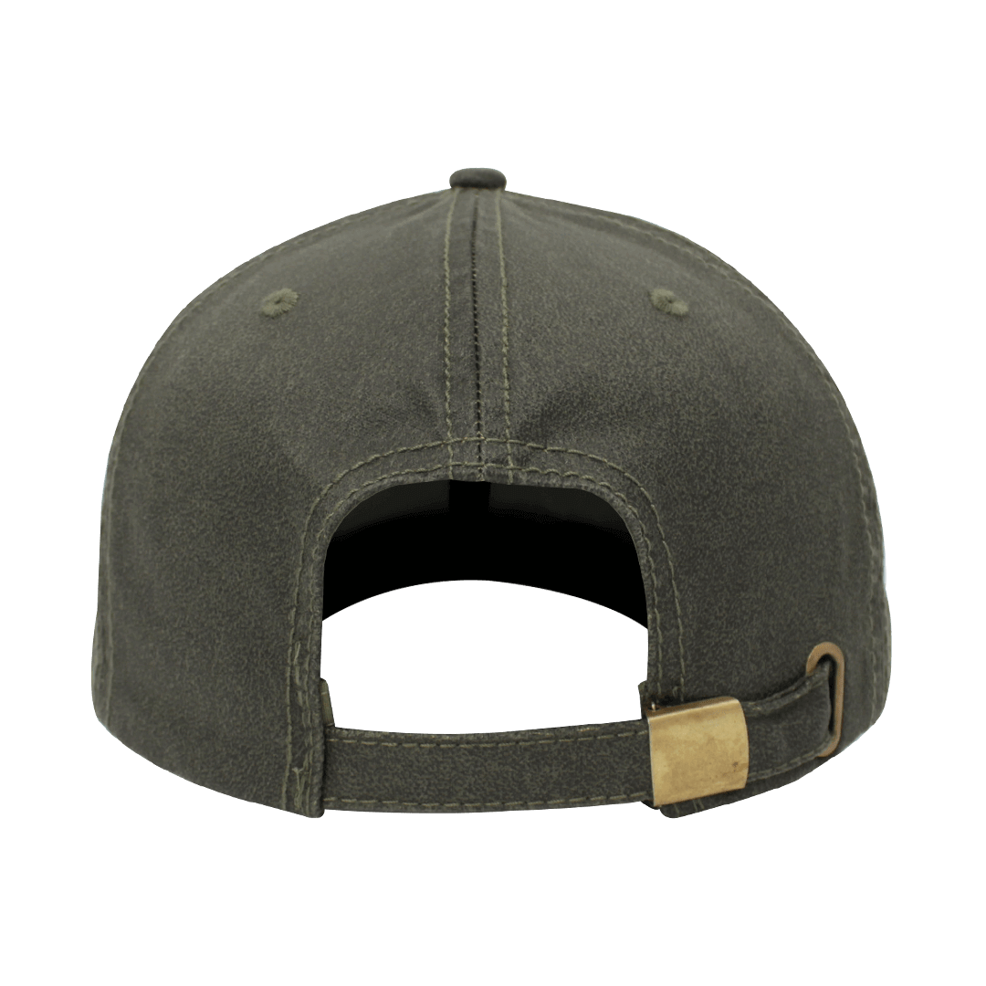 Roff Washed Oilskin Charcoal Cap - Limited Edition