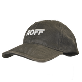 Roff Washed Oilskin Charcoal Cap - Limited Edition