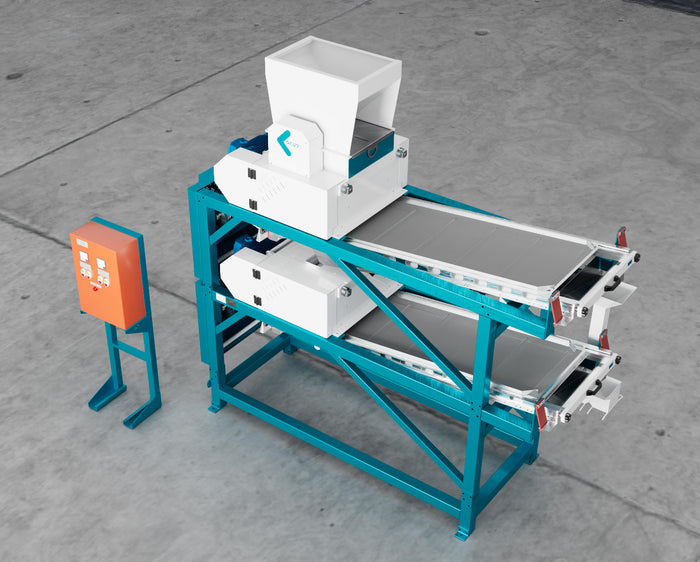 Roff MK2S roller mill in warehouse