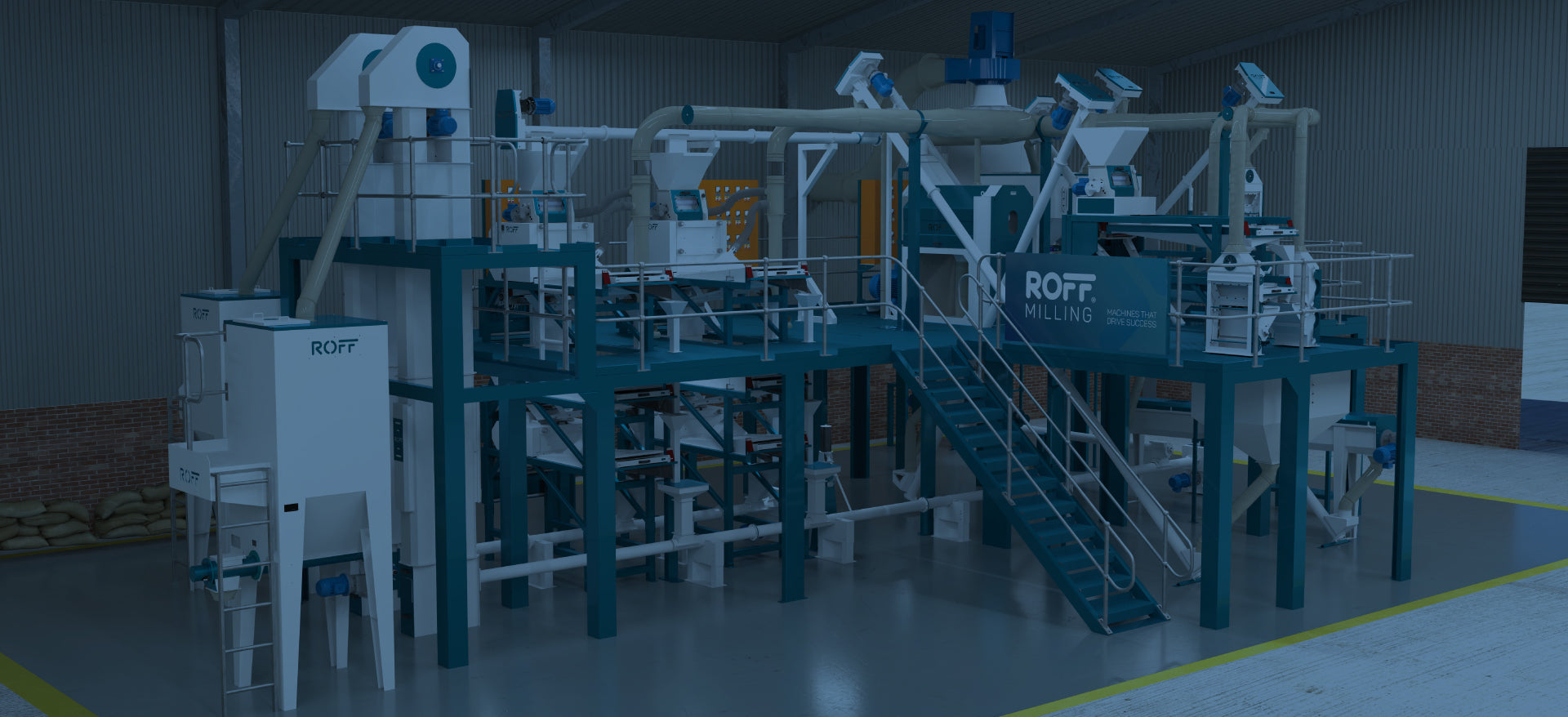 R-70 compact, all-in-one mill | R-seventy features – Roff Milling