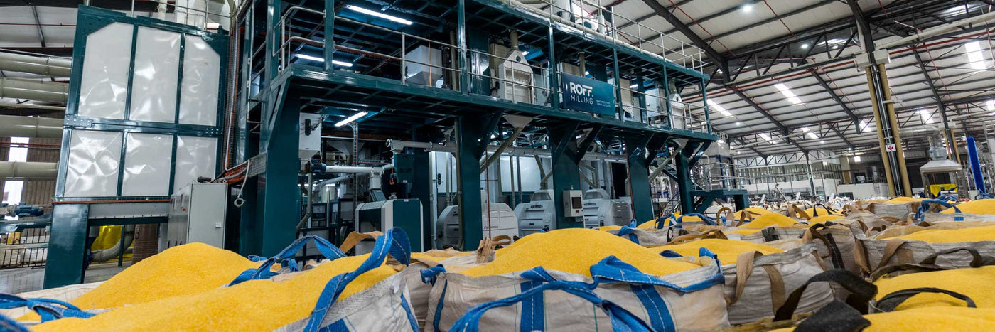 Roff C-80 maize mill