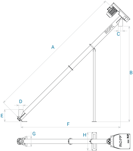 Roff Screw Conveyor