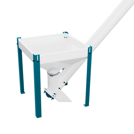 Roff Screw conveyor inlet hopper