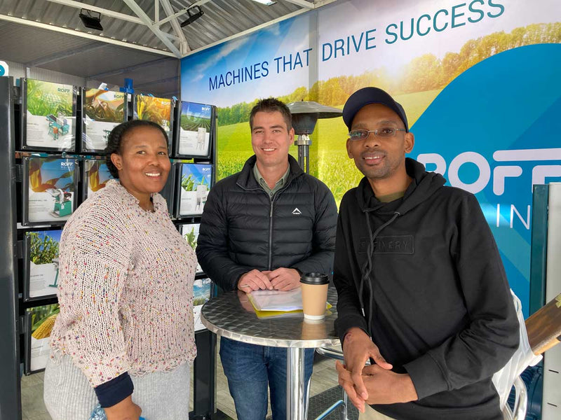 Catching up with Roff clients at Nampo 2022