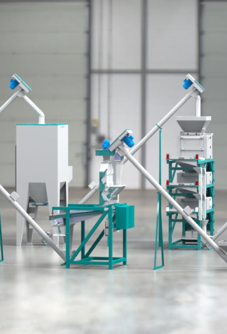 The SP-1 1 ton maize mill