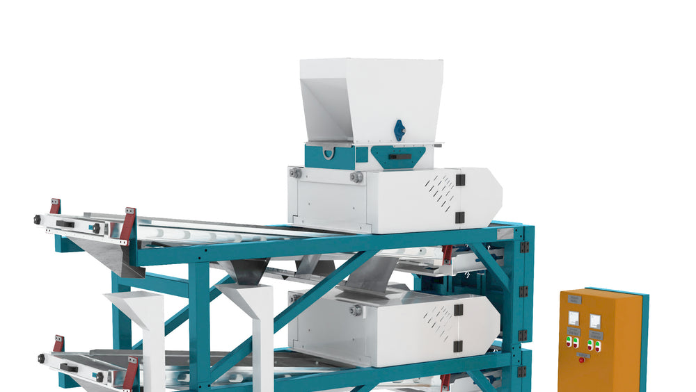 MK2S maize mill with control panel