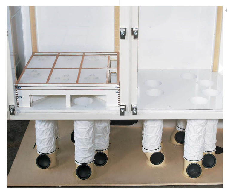 Golfetto Sangati 6 Section Plansifter GQT | Clearance Stock | Without sieves or sieve boxes