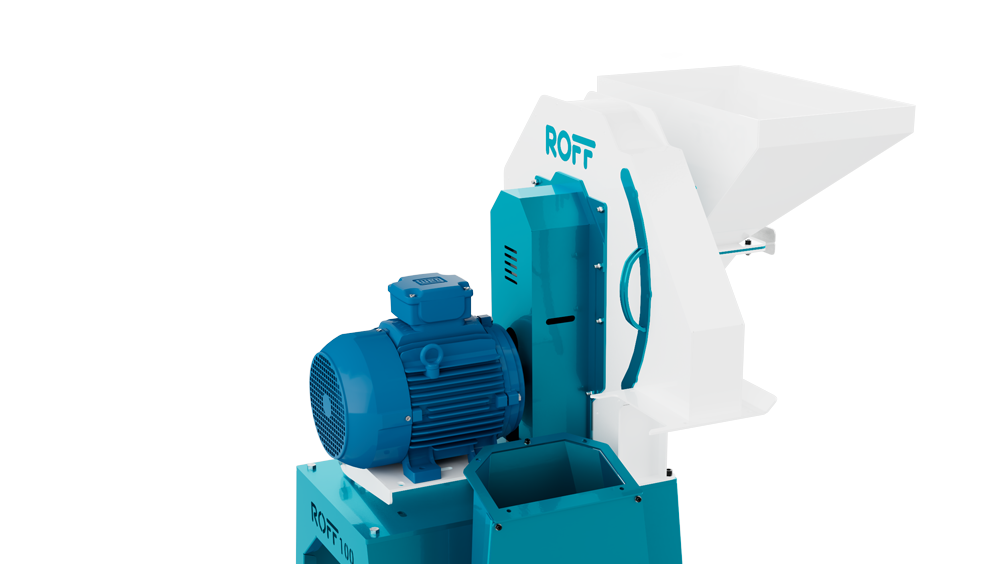 Roff Hammer Mill 100 Electric 5.5kW rear
