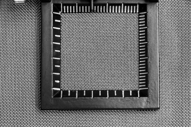 #54 Mesh | 304 Stainless Steel | 350 Micron / 0.35mm Aperture (Hole Size) | 54 Mesh Wires per Inch | 0.12mm Wire Diameter | 1m x 1.32m