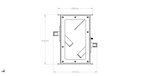 Side View - Roff Double Magnet Dimensions