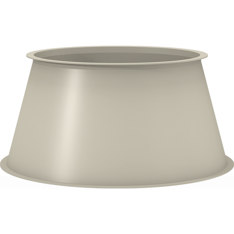 Cone pieces | 100-200 diameter | 1.5mm thick | Powder coated 