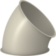 Segments 45 degree | 250 diameter | 1.5mm thick | Powder coated 