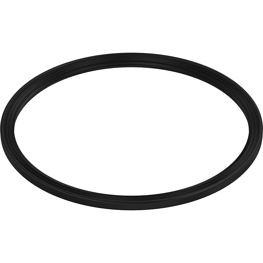 U-shaped seals | 80 to 630mm diameter | For pipe flanges diff wall thickness for 2mm piping | EPDM Food-grade