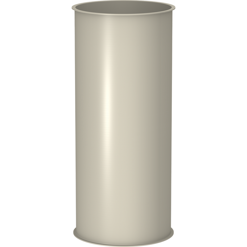 Welded pipes | 175 diameter | 1m length |  1mm thick | Powder coated 
