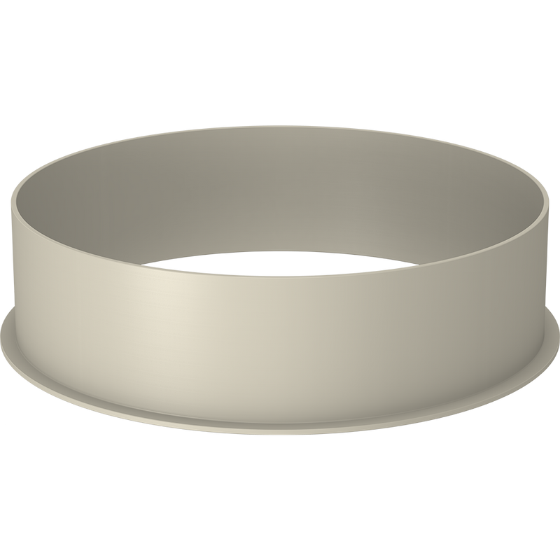 Welding ends 175 diameter | 55mm length - flanged on one side | 2mm thick | Powder coated 